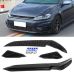 GOLF 7 priekinio bamperio spoileriai 4